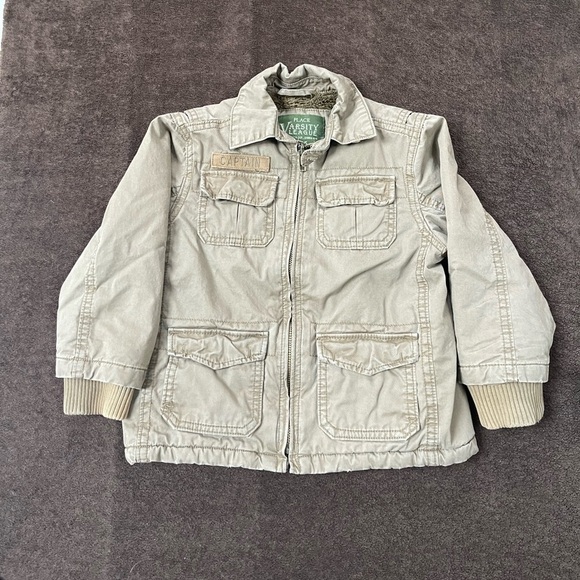 THE CHILDREN'S PLACE Varsity League boys parka jacket 3T - Picture 2 of 12